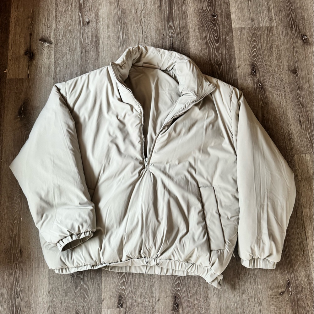 Essentials Fear of God  Nylon half zip puffer jacket